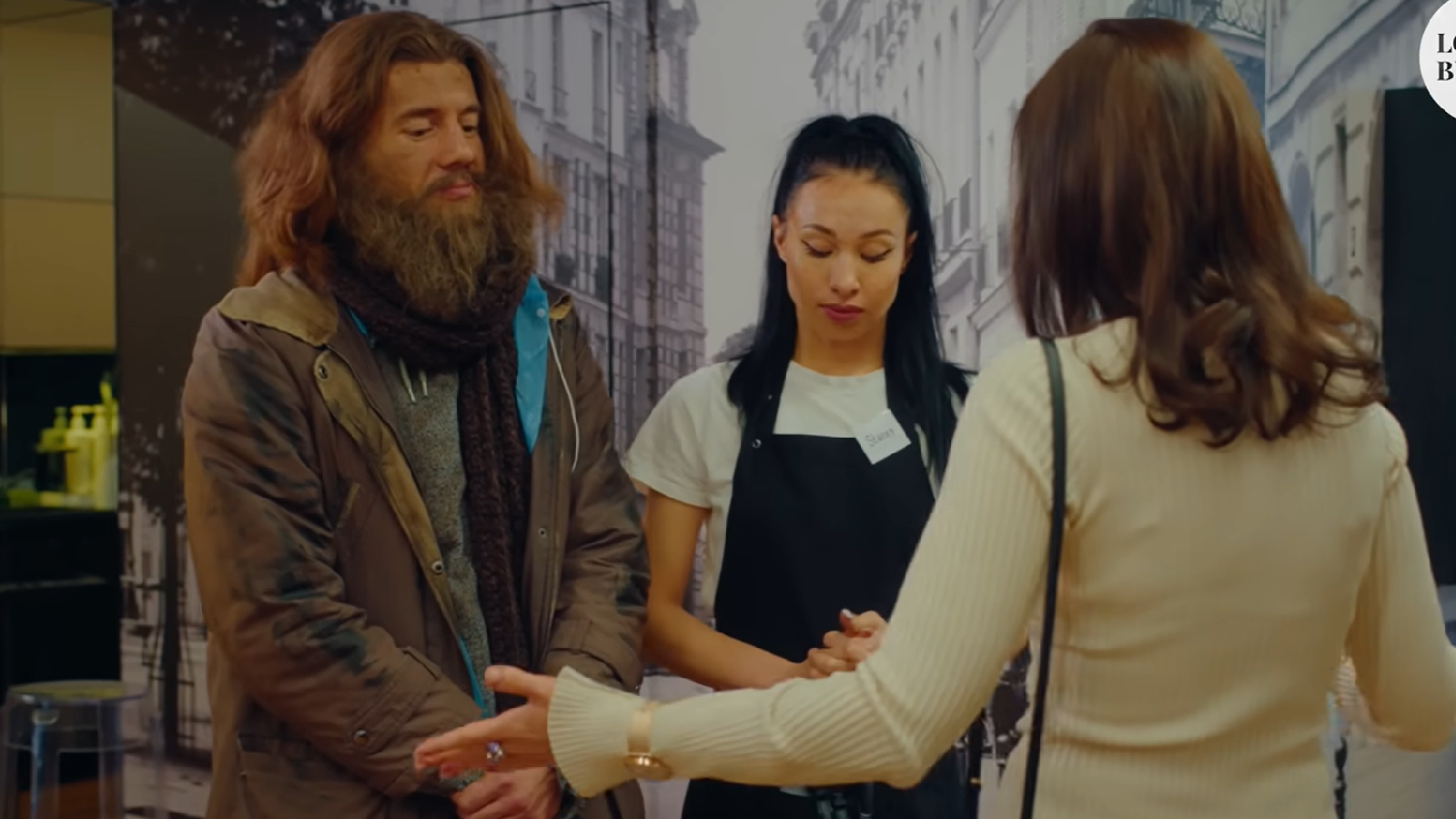 فيلم Rich girl buys homeless man مترجم بدقة HD